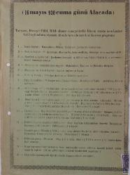 16 MAYIS 1930 ALACADA TAYYARE, HİMAYEİ ETFAL, HİLALİ AHMER CEMİYETLERİ VE İDMAN YURDU MENFAATİNE DÜZENLENMİŞ ORJİNAL BİLDİRİDİR ÇOK NADİRDİR PEK ÇIKMAZ