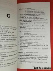 English Idioms - İngilizce Deyimler Sözlüğü - Limasollu Naci Öğretim Yayınları