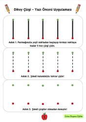 A’dan Z’ye Çizgi Çalışma Seti (3 Kitap + 1 YAZ-SİL Kalemi)