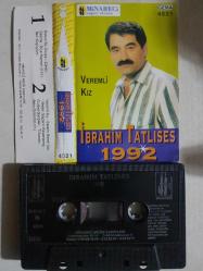 İBRAHİM TATLISES 4521 VEREMLİ KIZ BATSIN BU DÜNYA 1992 MİNARECİ ALMAN BASKI