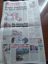 Sözcü Gazetesi - 18 Eylül 2019 - Galatasaray Şampiyonlar Ligi Sahnesine Çıkıyor - Fatih Terim - Eşcinsel Lider LGBT Yürüyüşüne Katıldı - Belediye Başkanı Adını Hediyelik Eşya'ya Yazdırdı - Yargı Reformu Paketi İçin Uzlaşma Çağrısı - AKP'li Başkan İşçiye Yapılan Zammı Kriz Var Diyerek Geri Aldı
