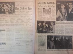 Perde Haftalık Ses Tiyatro ve Sinema Mecmuası Dergisi - 11 Aralık 1964 - Sayı:63 - Zeki Müren - Beş Şeker Kız Filmi - Fatma Girik - Ediz Hun - Leyla Sayar - Feridun Karakaya - Efkan Efekan - Belgin Doruk - Nüzhet Birsel - Ekrem Bora - Semiramis Pekkan - Ajda Pekkan - Lütfi Gökmen - Mutlu Osman - Nihat Boytüzün - Meliha Şoray - Türkan Şoray - Melek Koçyiğit - Jayne Mansfield - Tamer Yiğit - Sevda Ferdağ - Semine Günay - Leyla Sayar - Eser Efser - Zeki Müren - Hülya Koçyiğit - İzzet Günay - Fatma Girik - Erol Tezeren - Belgin Doruk - Müşfik Kenter - Muhterem Nur - Öztürk Serengil - Mylene Demongeot - Fikret Hakan - Tijen Par - Neşe Can - Yıldırım Gürses - Sema Özcan - İsmail Dümbüllü - Feridun Çölgeçen - Charles Richmond - Sevda Ferdağ - Atıf Kaptan - Gina Lollobrigida - Muzaffer Tema - Gülistan Güzey - Behiye Aksoy - Nesrin Sipahi - Ve Allah Gençleri Yarattı Filmi - Tamer Yiğit - Leyla Sayar - Erol Tezeren - Sevil Candan - Nevzat Bilsel fotoğraf ve haberi - Tam Takım Dergi