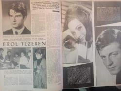 Perde Haftalık Ses Tiyatro ve Sinema Mecmuası Dergisi - 11 Aralık 1964 - Sayı:63 - Zeki Müren - Beş Şeker Kız Filmi - Fatma Girik - Ediz Hun - Leyla Sayar - Feridun Karakaya - Efkan Efekan - Belgin Doruk - Nüzhet Birsel - Ekrem Bora - Semiramis Pekkan - Ajda Pekkan - Lütfi Gökmen - Mutlu Osman - Nihat Boytüzün - Meliha Şoray - Türkan Şoray - Melek Koçyiğit - Jayne Mansfield - Tamer Yiğit - Sevda Ferdağ - Semine Günay - Leyla Sayar - Eser Efser - Zeki Müren - Hülya Koçyiğit - İzzet Günay - Fatma Girik - Erol Tezeren - Belgin Doruk - Müşfik Kenter - Muhterem Nur - Öztürk Serengil - Mylene Demongeot - Fikret Hakan - Tijen Par - Neşe Can - Yıldırım Gürses - Sema Özcan - İsmail Dümbüllü - Feridun Çölgeçen - Charles Richmond - Sevda Ferdağ - Atıf Kaptan - Gina Lollobrigida - Muzaffer Tema - Gülistan Güzey - Behiye Aksoy - Nesrin Sipahi - Ve Allah Gençleri Yarattı Filmi - Tamer Yiğit - Leyla Sayar - Erol Tezeren - Sevil Candan - Nevzat Bilsel fotoğraf ve haberi - Tam Takım Dergi