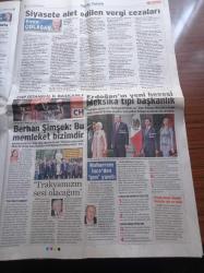 Sözcü Gazetesi - 26 Şubat 2015 - Hamza Hamzaoğlu - Hamit Altıntop - Aziz Yıldırım - Şehitler Tabutta Recep Tayyip Erdoğan TÜRGEV'de - İşadamı Ali Koç Bakanın Yanında Böyle Dedi Çocuklarımın Geleceği İçin Endişeliyim - Süleyman Şah Türbesi Taşınmasın Diye Yasa Çıkmış - Recep Tayyip Erdoğan - Efkan Ala - Emine Erdoğan