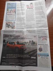 Sözcü Gazetesi - 15 Kasım 2015 - Polisin Dinci Teröristlerle İlgili Uyarısındaki Şok Bilgi - Fransa'daki Katliam Dünyayı Sarstı - Türk Kızı Elif Doğan Saldırıda Can Verdi - Paris'i Kana Bulayan IŞİD'in 3 Teröristi Türkiye'ye Sızmış - 2. Dünya Savaşı'ndan Bu Yana En Kanlı Saldırı