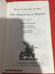 Don Quijote De La Mancha II- Miguel De Cervantes Saavedra - Martin De Riquer - Editorial Juventud - İspanyolca Kitap