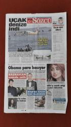 Sözcü Gazete 29 Eylül 2018 Prof.Ayşe Güneş Ayata,Mehdi Eker,Bekir Pakdemirli,Mustafa Tuna,Yu Hongyang,Cem Yılmaz,Özlem Gürses,Barack Obama,İmran han,Federasyon Yetkilileri,Ryan Babel,Oğuzhan Özyakup,Ricardo Querasma,Vakıfbank Voleybol Takımı,Buray,Nusr-Et,Sergey Lavrov,Recep Tayyip Erdoğan