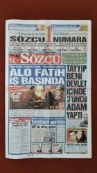 Sözcü Gazete 25 Mart 2014 Sözcü 1 Numara,Abdullah Öcalan,Engin Alan,Tülin Alan Pekkoç,Alo Fatih İş Başında,Fatih Saraç,Ali Kibar,Haluk Levent,Abdullah Gül,Barack Obama,Marine Le Pen,Emmanuel Emenike,Umut Bulut,Galatasaray Yönetim Kurulu,Fikret Orman,Olcan Adın,Fatih Erkoç,Hülya Avşar,Süleyman Demirel,İlker Başbuğ,Bilal Erdoğan,Mustafa Sarıgül
