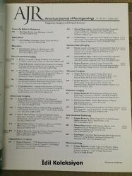 American Journal of Roentgenology : Diagnostic Imaging and Related Sciences - AJR - Volume 189 No 4 October 2007 - İngilizce Dergi (Amerikan Roentgenoloji Dergisi: Tanısal Görüntüleme ve İlgili Bilimler)