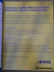 American Journal of Roentgenology : Diagnostic Imaging and Related Sciences - AJR - Volume 189 No 4 October 2007 - İngilizce Dergi (Amerikan Roentgenoloji Dergisi: Tanısal Görüntüleme ve İlgili Bilimler)