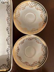 İki kişilik tepsi ve fincan