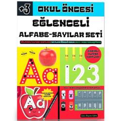 Okul Öncesi Eğlenceli Alfabe-Sayılar Seti (Laminasyonlu)