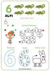 Okul Öncesi Eğlenceli Alfabe-Sayılar Seti (Laminasyonlu)