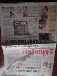 Milliyet Gazetesi - 10 Ocak 2007 - ABD'de Lösemi Tedavisi Gören Eren Çöğendez Michael Jordan'ın Mektubunu Okuyamadı -  Yaşar Kemal İnce Memed'in Hakkı Helal Olsun - Mehmet Ali Talat'tan Orgeneral Yaşar Büyükanıt'a Yanıt - Piste 200 Metre Mesafede Facia 32 Ölü - Fener Rum Erkek Lisesi Vakfının El Konulan Taşınmazları İçin AİHM'de Açtığı Dava Karara Bağlandı - Mustafa Kemal'de İstihbarat Toplamış