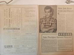 Perde Haftalık Ses Tiyatro ve Sinema Mecmuası Dergisi - 30 Mart 1964 - Sayı:26 - Hülya Koçyiğit - Abidik Gubidik Filmi - Öztürk Serengil - Ajda Pekkan - Lütfi Gökmen - Ayhan Işık - Sadri Alışık - Orhan Günşiray - Özdemir Birsel - Fatma Girik - Göksel Arsoy- Aysel Tanju - Semra Sar - Altan Erbulak - Metin Serezli - Efgan Efekan - Gönül Turgut - Enver Kök - Reşat Arım - Ahmet Tahtakılıç - Suat Hayri Ürgüplü - Türkan Türker Akbulut - Fikret Hakan - Filiz Akın - Faruk Güvenç - Ayhan Aydan - Eşref Kolçak - Ajda Pekkan - Semiramis PEkkan - Tamer Yiğit - James Dean - Cahit Poyraz - Muhterem Nur - Aysel Tanju - Cray Baby - Yaşar Güvenir - Sevim Tanürek - Güler Gürses - Ayhan Işık - Sevim Tanürek - Kim Novak - Richard Burton - Elizabeth Taylor - Zühal Tan - Hulusi Kentmen - Belgin Doruk - Ayşecik - Jerry Lewis - Opon İlaç Reklamı - Ağaçlar Ayakta Ölür - Yıldız Kenter - İzzet Günay - Semra Sar - Hulusi Kentmen - Kazova Kıyafet Reklamı - Tam Takım Dergi -