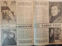 Perde Haftalık Ses Tiyatro ve Sinema Mecmuası Dergisi - 30 Mart 1964 - Sayı:26 - Hülya Koçyiğit - Abidik Gubidik Filmi - Öztürk Serengil - Ajda Pekkan - Lütfi Gökmen - Ayhan Işık - Sadri Alışık - Orhan Günşiray - Özdemir Birsel - Fatma Girik - Göksel Arsoy- Aysel Tanju - Semra Sar - Altan Erbulak - Metin Serezli - Efgan Efekan - Gönül Turgut - Enver Kök - Reşat Arım - Ahmet Tahtakılıç - Suat Hayri Ürgüplü - Türkan Türker Akbulut - Fikret Hakan - Filiz Akın - Faruk Güvenç - Ayhan Aydan - Eşref Kolçak - Ajda Pekkan - Semiramis PEkkan - Tamer Yiğit - James Dean - Cahit Poyraz - Muhterem Nur - Aysel Tanju - Cray Baby - Yaşar Güvenir - Sevim Tanürek - Güler Gürses - Ayhan Işık - Sevim Tanürek - Kim Novak - Richard Burton - Elizabeth Taylor - Zühal Tan - Hulusi Kentmen - Belgin Doruk - Ayşecik - Jerry Lewis - Opon İlaç Reklamı - Ağaçlar Ayakta Ölür - Yıldız Kenter - İzzet Günay - Semra Sar - Hulusi Kentmen - Kazova Kıyafet Reklamı - Tam Takım Dergi -