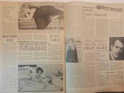 Perde Haftalık Ses Tiyatro ve Sinema Mecmuası Dergisi - 30 Mart 1964 - Sayı:26 - Hülya Koçyiğit - Abidik Gubidik Filmi - Öztürk Serengil - Ajda Pekkan - Lütfi Gökmen - Ayhan Işık - Sadri Alışık - Orhan Günşiray - Özdemir Birsel - Fatma Girik - Göksel Arsoy- Aysel Tanju - Semra Sar - Altan Erbulak - Metin Serezli - Efgan Efekan - Gönül Turgut - Enver Kök - Reşat Arım - Ahmet Tahtakılıç - Suat Hayri Ürgüplü - Türkan Türker Akbulut - Fikret Hakan - Filiz Akın - Faruk Güvenç - Ayhan Aydan - Eşref Kolçak - Ajda Pekkan - Semiramis PEkkan - Tamer Yiğit - James Dean - Cahit Poyraz - Muhterem Nur - Aysel Tanju - Cray Baby - Yaşar Güvenir - Sevim Tanürek - Güler Gürses - Ayhan Işık - Sevim Tanürek - Kim Novak - Richard Burton - Elizabeth Taylor - Zühal Tan - Hulusi Kentmen - Belgin Doruk - Ayşecik - Jerry Lewis - Opon İlaç Reklamı - Ağaçlar Ayakta Ölür - Yıldız Kenter - İzzet Günay - Semra Sar - Hulusi Kentmen - Kazova Kıyafet Reklamı - Tam Takım Dergi -
