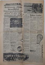 1940 HABER AKŞAM POSTASI GAZETESİ 6 SAYFA ORİJİNAL ÇOK NADİR PEK ÇIKMAZ