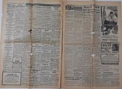 1940 HABER AKŞAM POSTASI GAZETESİ 6 SAYFA ORİJİNAL ÇOK NADİR PEK ÇIKMAZ