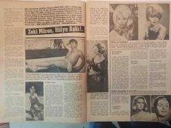 Perde Haftalık Ses Tiyatro ve Sinema Mecmuası Dergisi - 2 Ağustos 1965 - Sayı:31- Belgin Doruk - Südorono Krem Reklamı - Hülya Koçyiğit - Zeki Müren - Fikret Hakan - Melek Koçyiğit - Debbie Reynolds - Kim Novak - Elke Sommer - Doris Day - Nathalie Wood - Ann Margrit - Ajda Pekka - Suzan Söze - Birsen Menekşeli - Turgut Demirağ - Muzaffer Tema - Nesrin Sipahi - Tamer Yiğit - Farah Diba - Nuri Sesigüzel - Türkan Şoray - Nuran Aksoy - Türkan Türker - Marlon Brando - Lübnanlı Sultan - Gripin İlaç Reklamı - Pertev Krem Reklamı - Tam Takım Dergi