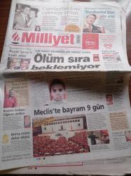 Milliyet Gazetesi - 27 Ekim 2006 - Cumhurbaşkanı Eşlerinin Sırları - Beyaz Saray'a Siyah Aday Kenya Asıllı Barack Obama - Hugo Chavez'e Ankara'dan Destek Geldi - Genel Kurulda Dün 10 Milletvekili Vardı - CHP'den Bakan Kürşat Tüzmen İçin Rüşvet Suçlaması - Haluk Ulusoy İçin 11 Yıl İstendi - Eş Rızası Yoksa Konut Satılmaz