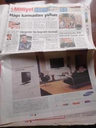 Milliyet Gazetesi - 27 Ekim 2006 - Cumhurbaşkanı Eşlerinin Sırları - Beyaz Saray'a Siyah Aday Kenya Asıllı Barack Obama - Hugo Chavez'e Ankara'dan Destek Geldi - Genel Kurulda Dün 10 Milletvekili Vardı - CHP'den Bakan Kürşat Tüzmen İçin Rüşvet Suçlaması - Haluk Ulusoy İçin 11 Yıl İstendi - Eş Rızası Yoksa Konut Satılmaz