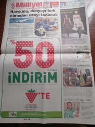 Milliyet Gazetesi - 2 Mart 2007 - Stephan Hawking Dünyayı Terk Etmeden Uzayı Tadacak - Manisa'dan Dünyaya Hepatit B Uyarısı - Başbakan Recep Tayyip Erdoğan'ın Sözlerine Genelkurmay'dan Yanıt Geldi - Yaşar Büyükanıt - Ne Oldu Bu Üç Büyüklere - TÜSİAD Başkanı Arzuhan Doğan Yalçındağ Toplumsal Huzur İçin Köşk Uzlaşması Şart - Kenan Evren Benden PKK'lı Ya Da Kürtçü Olur Mu