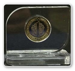 2023 - 1 Lira “2023 Cumhurbaşkanı RTE Göreve Başlama Töreni” Tedavül Hatıra Para-15 (TCTHM-15) UC#467