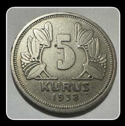 1938 5 KURUŞ TCM938