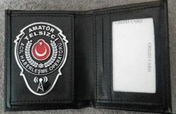TELSİZ OPERATÖRÜ-AMATÖR TELSİZCİ-ROZETLI CÜZDANI ve KEMER ROZETİ SATINAL-SIVILE SATILMAZ-SADECE ÇAĞRI KODU BULUNAN-AMATÖR TELSİZCI-TELSİZ OPT.SATIN ALABILIR