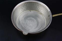 ORJINAL KALAYLI BAKIR TENCERE    DETAYLAR RESIMLERDE       (ASAF KOLİSİ