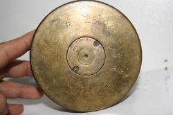 2 DÜNYA SAVAŞINDAN KALMA KOVAN MERMİDEN YAPILMIS ORJİNAL KÜL TABLASI     DETAYLAR RESIMLERDE       (ANTİK KOLİ 17