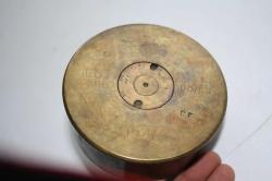 2 DÜNYA SAVAŞINDAN KALMA KOVAN MERMİDEN YAPILMIS ORJİNAL KÜL TABLASI     DETAYLAR RESIMLERDE       (ANTİK KOLİ 17