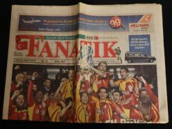 Efemera - 11 Mayıs 2008 Yılı Fanatik Gazetesi - Galatasaray - kitantik - kitaLog