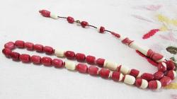 EsKi BELÇİKA BiLaRDo ToPuNDaN KATALİN 33 Lük TESBİH.....7x10mm USTA İMZALI