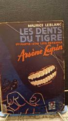 ARSENE LUPIN - LES DENTS DU TIGRE 2 CİLT TAKIM (1. PATIE: DON LUIS PERENNA - 2. PARTIE: LE SECRET DE FLORENCE) Kartpostal Çizim Kapak