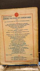 ARSENE LUPIN - LES DENTS DU TIGRE 2 CİLT TAKIM (1. PATIE: DON LUIS PERENNA - 2. PARTIE: LE SECRET DE FLORENCE) Kartpostal Çizim Kapak