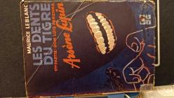 ARSENE LUPIN - LES DENTS DU TIGRE 2 CİLT TAKIM (1. PATIE: DON LUIS PERENNA - 2. PARTIE: LE SECRET DE FLORENCE) Kartpostal Çizim Kapak