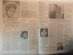 Perde Haftalık Ses Tiyatro ve Sinema Mecmuası Dergisi - 8 Kasım 1965 - Sayı:45- Brigitte Bardot - Çanakkale Arslanları filmi - Belgin Doruk - Leyla Sayar - Arlene Dahl - Marlene Dietrich - Greta Garbo - Alain Delon - Maximilian Schell - Göksel Arsoy - Mine Soley - Yılmaz Güney - Nebahat Çehre - Sadri Alışık - Kerem Alışık - Gönül Yazar - Hülya Koçyiğit - Cüneyt Arın - Tunç Oral - Aysel Tanju - Hülya Koçyiğit - Reha Yurdakul - Pervin Par - Selma Güneri - Little Tony - Frida Boccara - İbrahim Solmaz - Cüneyt Arkın - Türkan Şoray - Fikret Hakan - Altan Karındaş - Sevda Ferdağ - Ahmet Mekin - Turgut ÖZatay - Tamer Yiğit - Ayhan Işık - Sadri Alışık - Pervin Par - Behiye Aksoy - Sevim Tanürek - Nuri Sesigüzel - Yıldız Tezcan - Sevim Tan Ürek - Behiye Aksoy- Zeki Müren - Mualla Mukadder - Brigitte Bardot - Nilüfer Aydan - Nebahat ÇEhre - Gripin İlaç Reklamı - Südorono Krem Reklamı - Pertev Krem Reklamı