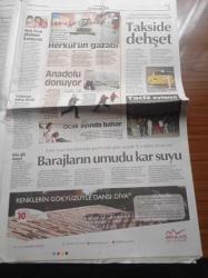 Cumhuriyet Gazetesi - 6 Ocak 2015 - Berkin Elvan 15 Yaşına Uykuda Girdi - Filenin Sultanları Vizeyi Kaptı - Ronaldinho - CHP Recep Tayyip Erdoğan'ın Kafasındaki Yeniden Yargılama Denklemini Çözdü - Muhabir Bünyamin Aygün Özgürlüğüne Kavuştu - Bonzai Alarmı - Operasyon Sinyali Cemaat Endişeli - İlker Başbuğ'un Kitabında Adı Geçen Komutan Firarda