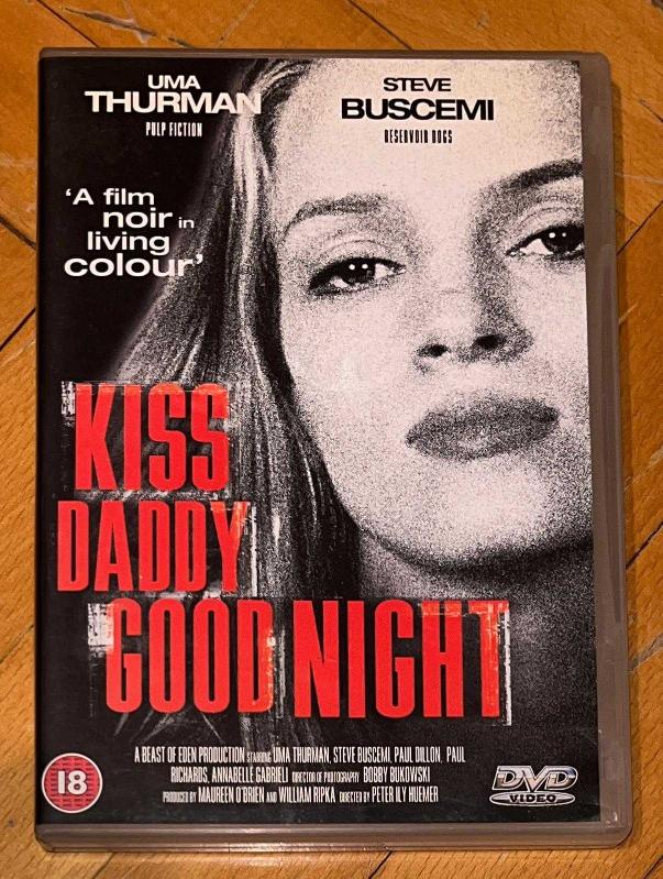 KISS DADDY GOOD NIGHT UMA THURMAN STEVE BUSCEMI 1987 DVD