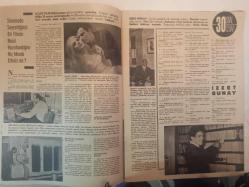 Perde Haftalık Ses Tiyatro ve Sinema Mecmuası Dergisi - 10 Mayıs 1965 - Türkan Şoray - Ediz Hun - Erkan Yolaç - Şoför Nebahat Bizde Kabahat Filmi - Sezer Sezin - Münir Özkul - Selma Güneri - Ali Şen - Necdet Çağlar - Fuat Conkman - Melek Akcan - Engin Koşar - Müzeyyen Tuna - Rebii Erimer - Nuran Aksoylar - Zeki Müren - Ediz Hun - Vittorio Gassman - Paul Newman - Rock Hudson - Elvis Presley - Robert Mitcum - Türkan Şoray - Cüneyt Arkın - Erdem Buri - Orhan Günşiray - Elif Türkan - Haldun Dormen - Ekrem Bora - Melih Üstüngör - Sevda Ferdağ - İzzet Günay - Murat Köseoğlu- Gönül Yazar - Sadettin Erbil - Nebahat Çehre - Cüneyt Arkın - Zerrin Arbaş - Selma Türk - Ediz Hun - Belgin Doruk - Fatma Girik - Hülya Koçyiğit - Leyla Sayar - Safiye Ayla - Cahit Oben - Ahmet Sezgin - Tanju Okan - Ertan Anapa - Rüçhan Demirağ - Zeki Müren - Senih Orkan - ORhan Günşiray - Richard Burton - Prenses Süreyya - Dirk Bogarde - Gripin İlaç Reklamı - Südorono İlaç Reklamı fotoğraf ve haberi - Tam Takım Dergi