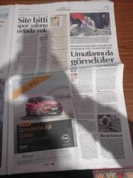 Cumhuriyet Gazetesi - 9 Kasım 2014- Karatede Çifte Zafer - Deniz Gezmiş Mektupları Yazı Dizisi - Cemil Gezmis- Poyraz Ali Cezaevinde Büyüyor - Zeytinlikler Talana Açılıyor - Sınırda Vurulan Kader Ortakaya İçin Tartışmalı Otopsi Raporu - Ermenekte Madenci Kazası - Katalonya Madrid'le Bilek Güreşi - Alevi Açılımından Bilet Çıktı