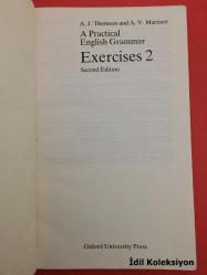 A Practical English Grammar Exercises 2 - A.J. Thompson & A.V. Martinet - Oxford University Press - İngilizce Kitap