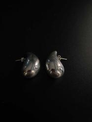 Antika - Hande Erçel Bottega Gözyaşı Damlası Model gümüş Medium Küpe - kitantik - kitaLog