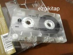 the best of u2  kaset (kasetçalarda denenmiştir/dinlenmiştir) (1980 - 1990)