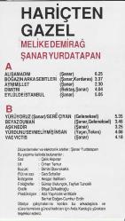 Melike Demirağ-Şanar Yurdatapan - Hariçten gazel (kaset)
