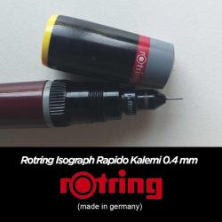 Rotring Isograph Rapido Kalemi 0,4 mm