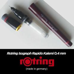 Rotring Isograph Rapido Kalemi 0,4 mm