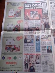 Sözcü Cumartesi Gazetesi - 27 Mayıs 2017 - Migren - Burcu Hanif - Emel Müftüoğlu -Claudia Schiffer'in Otuz Yılı - Babel'in Oğlu Türk Kızından - Cem Yılmaz Çekimlerine Ağustos'ta Başlayacağı Arif V 216 Okuma Provasına Seyirci Aldı - Hande Erçel - Sertab Erener - Mert Fırat - Yüzyılın En İyi Giyinen Lideri Atatürk